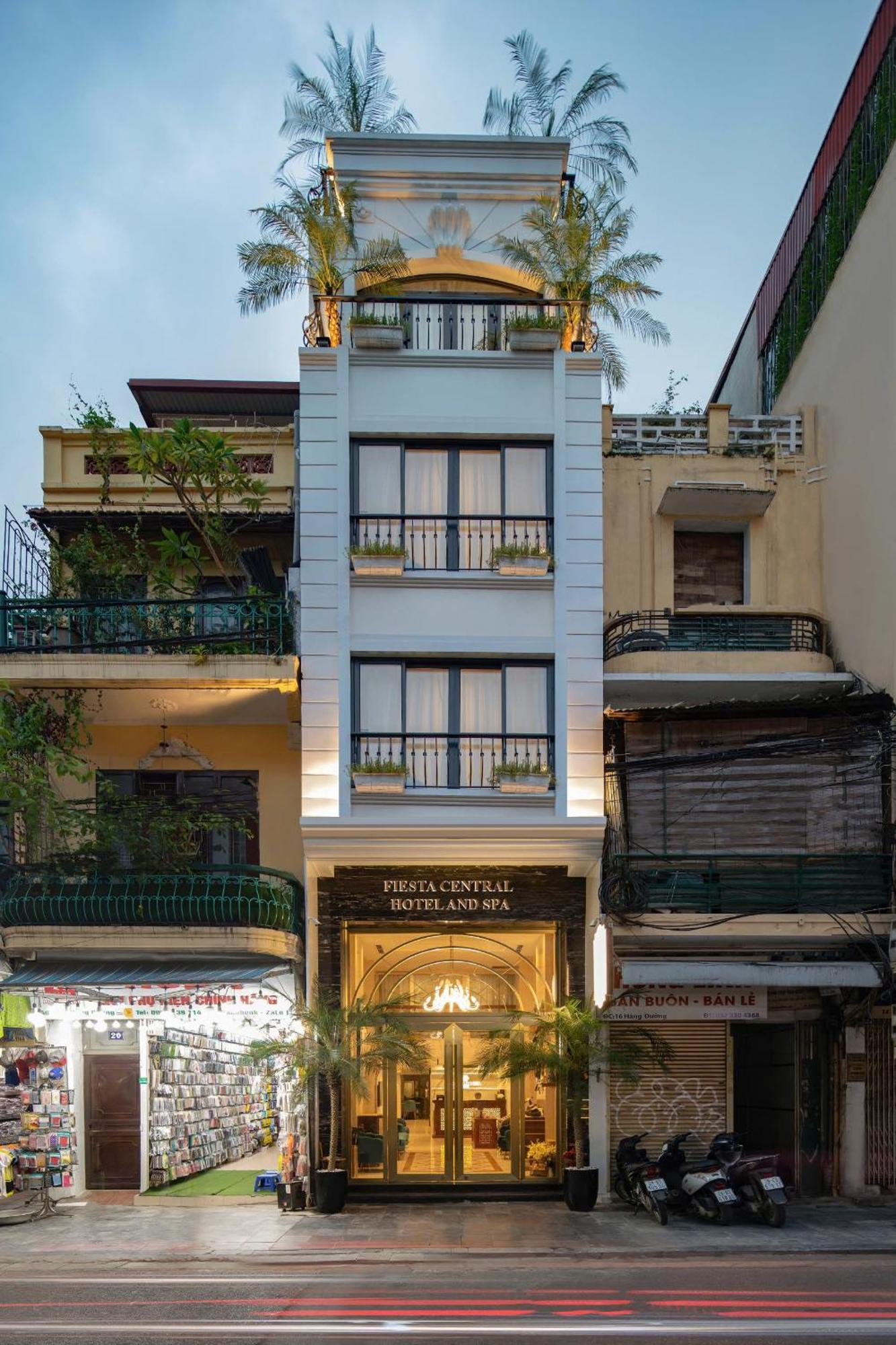 Hanoi Fiesta Central Hotel And Spa Eksteriør billede
